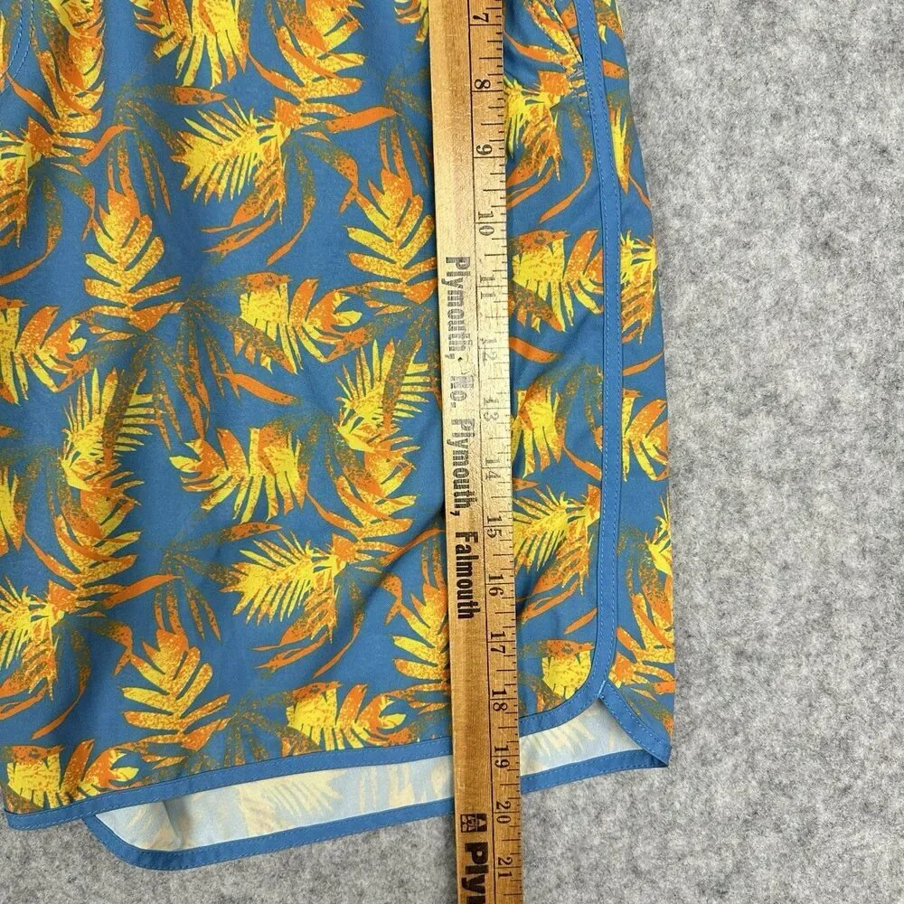 Fair Harbor Anchor Swim Trunks Shorts 2XL Sundrenched Palms Brief Lined Pockets - Picture 11 of 13